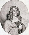 Portrait of Gabriel Schutz 1585-1672 engraved by Johann Friedrich Leonart 1633-80 1668 - (after) Strauch, Georg