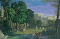 The Philosophers Garden, Athens, 1834 - Antal Strohmayer