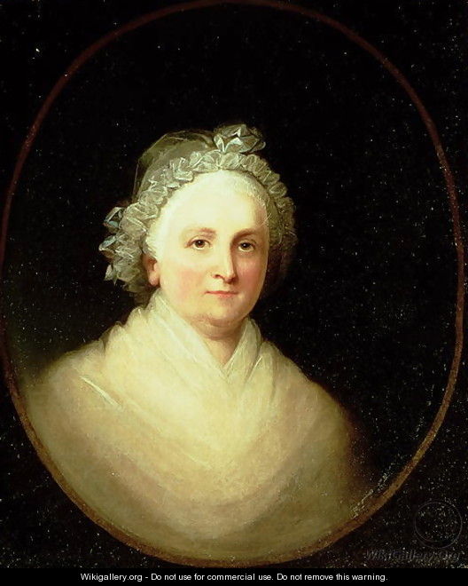 Portrait of Martha Washington - Jane Stuart