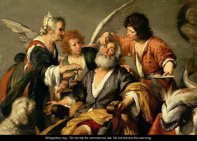 The Healing of Tobit, early 1630s - Bernardo Strozzi