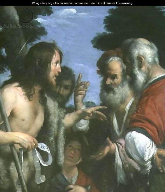 The Sermon of St. John the Baptist, c.1644 - Bernardo Strozzi