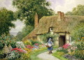 Taking out the Washing - Arthur Claude Strachan
