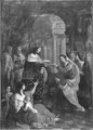 St. Louis 1214-70 distributing alms - Jacques Stella