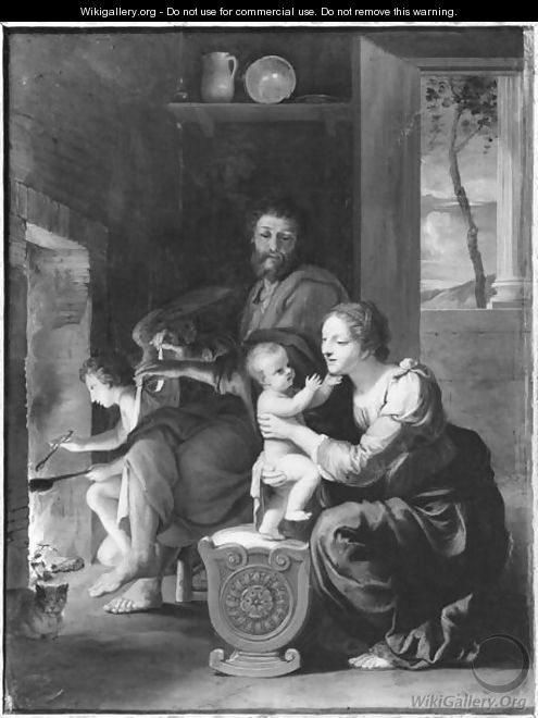 Holy Family, after 1650 - Jacques Stella