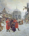 Christmas Eve, Highcross Market, Leicester - Henry Reynolds Steer