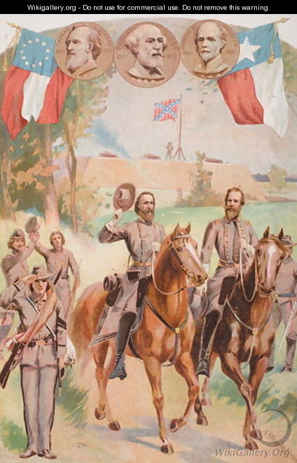 Confederate Uniforms during the American Civil War 1861-65 - (after) Steeple Davis, J.