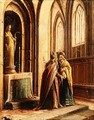 Two Figures in a Church - Hendrick van, the Younger Steenwyck
