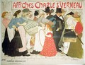 The Street, poster for the printer Charles Verneau, 1896 - Theophile Alexandre Steinlen