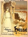 Reproduction of a poster advertising the opera Helle, performed by the Academie Nationale de Musique, 1896 - Theophile Alexandre Steinlen