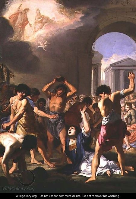 The Martyrdom of St. Stephen, c.1623 - Jacques Stella