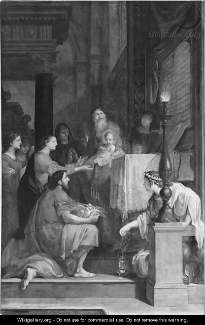 Presentation in the Temple - Jacques Stella