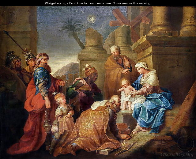 Adoration of the Magi - Jacques Stella