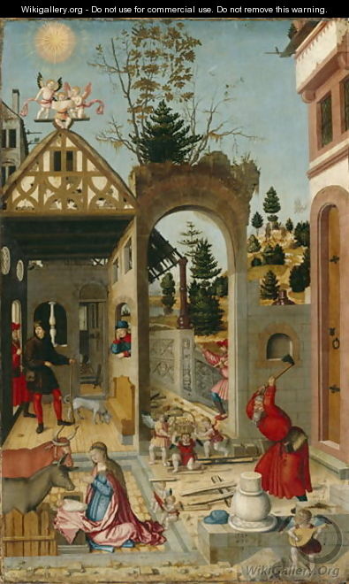 The Nativity, 1525 - (attr. to) Stetter, Wilhelm