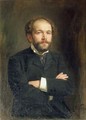 Portrait of Nikolai Karlovich Medtner 1879-1951 1906 - Viktor Karlovich Stemberg