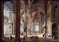 Interior of a Gothic Cathedral - Christian Stocklin