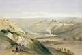 Jerusalem, April 5th 1839, plate 18 from Volume I of The Holy Land, engraved by Louis Haghe 1806-85 pub. 1842 - David Roberts