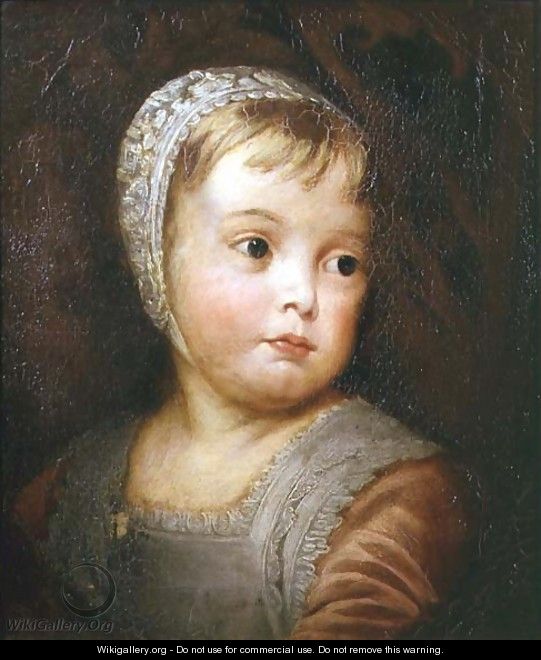 King James II as a Child, after Van Dyck - Thomas Robson