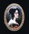 Portrait miniature of Georgina Carolina, Lady Astley, c.1827 - Simon Jacques Rochard