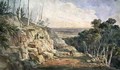 Convicts Building a Road Over the Blue Mountains, 1833 - Charles Rodius