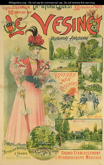 Poster for the Chemins de Fer de l