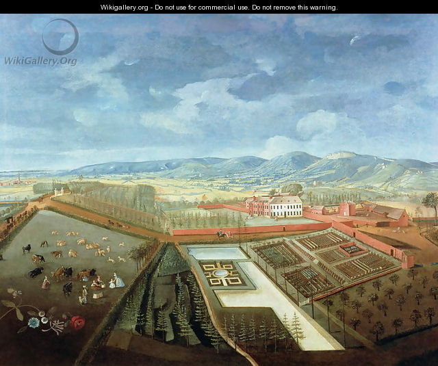 Panoramic View of Charlton Park, c.1745 - Thomas Robins