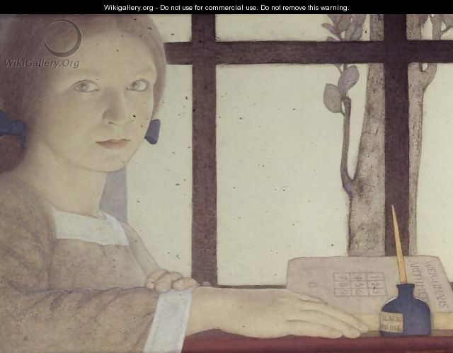 Lesson Time, 1921 - Frederick Cayley Robinson