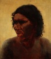 Portrait of an Aborigine, c.1895 - Thomas William Roberts