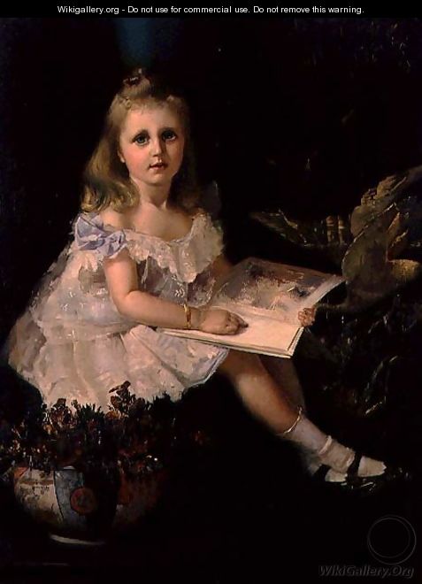 Louise, daughter of the Hon. L.L. Smith, c.1888 - Thomas William Roberts