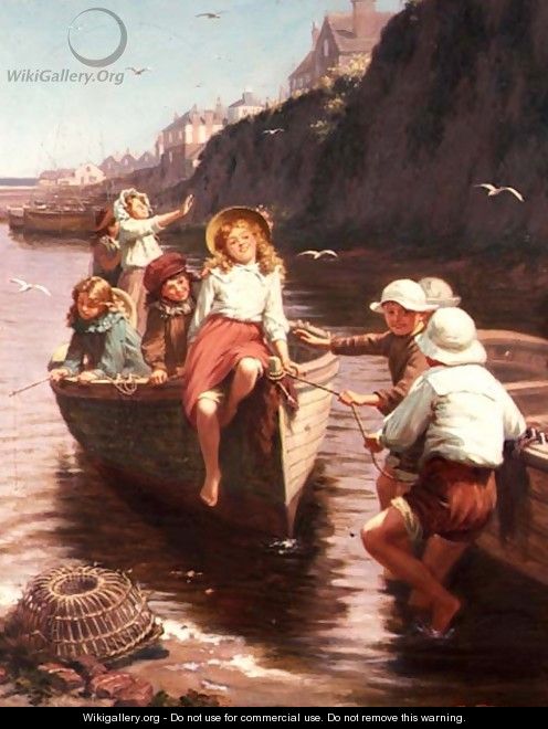 The Boating Party - Edwin Thomas Roberts