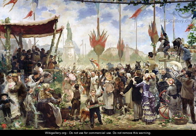 The 14th July 1880, 1882 - Alfred Roll