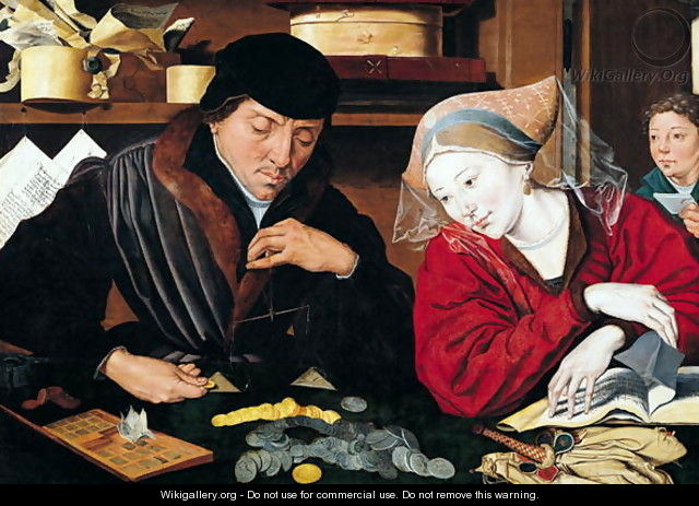 The Tax Collector - Marinus van Roejmerswaelen