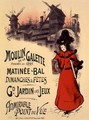 Poster advertising the Moulin de la Galette, 1896 - Roedel