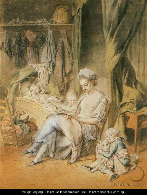 The Happy Mother c. 1775 - Johann Anton de Peters