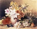 Flowers and a Birds Nest - Frances Elizabeth Rosenberg