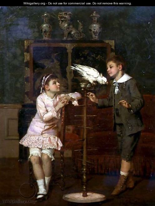 Teasing the Parakeet - Albert Rosenboom