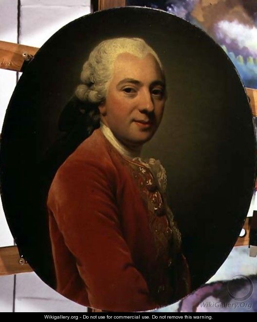 Portrait of a Man in a Red Caftan, 1764 - Alexander Roslin