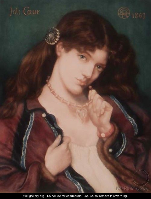 Joli Coeur, after Dante Gabriel Rossetti 1828-82, 1867 - (after) Rossetti, Dante Gabriel