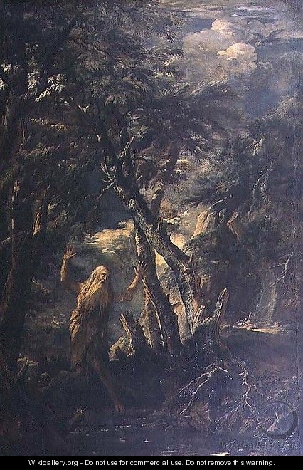 St. Paul of Thebes - Salvator Rosa