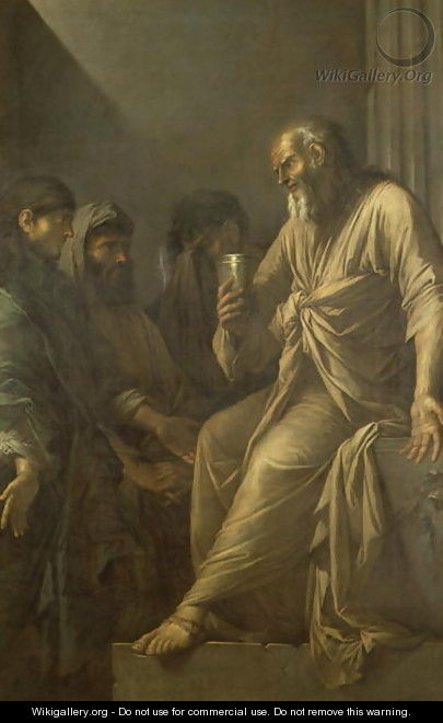 The Death of Socrates - Salvator Rosa