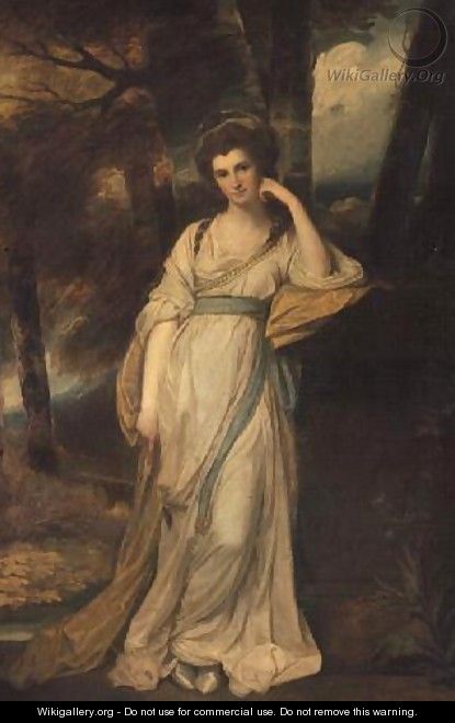Portrait of Mrs. Henry Maxwell - George Romney