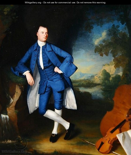 Portrait of Man, c.1758-60 - George Romney