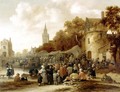 The Village Fair - Salomon Rombouts