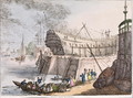 Perrys Dock at Blackwall - Thomas Rowlandson