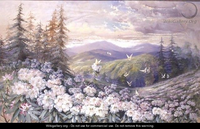 Spring Landscape - Marian Ellis Rowan