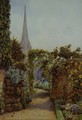 A Salisbury Garden - Ernest Arthur Rowe