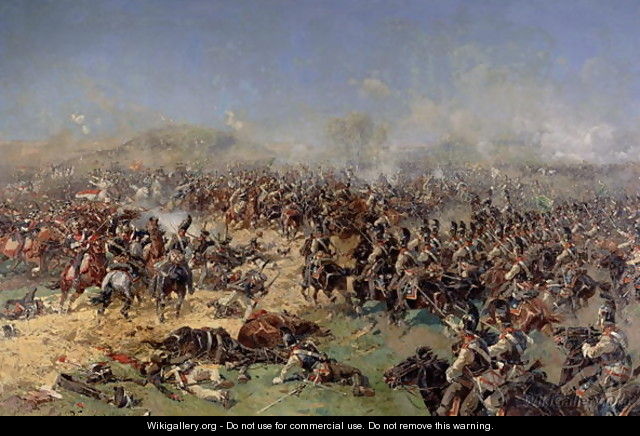 Battle of Borodino on 26th August 1812, 1913 - Franz Roubaud