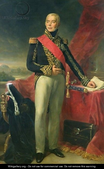 Portrait of Etienne-Jacques-Joseph-Alexandre Macdonald 1765-1840 Duc de Tarente, 1837 - Jean Sebastien Rouillard