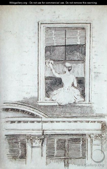 The Window Cleaner, Chelsea, 1888-89 - Theodore Roussel