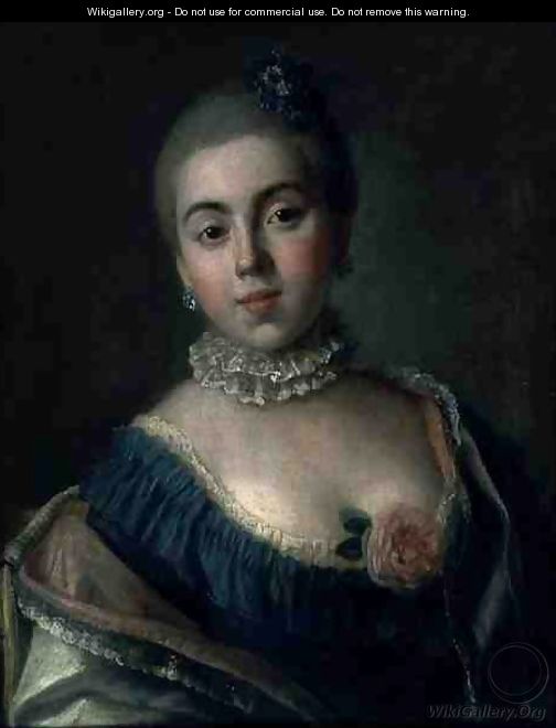Portrait of Princess Ekaterina Golitsyna, 1759 - Pietro Antonio Rotari