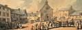 Market Place, Llanrwst, c.1797 - Thomas Rowlandson